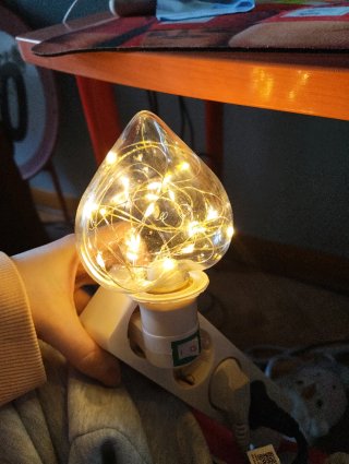 Lámpara LED Corazón RGB