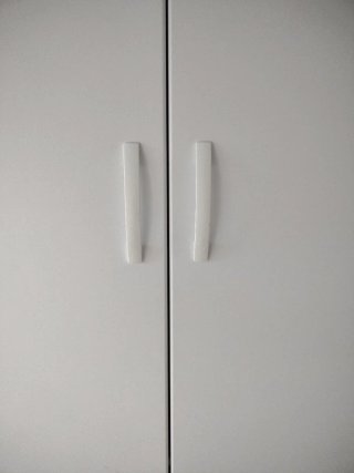 Armario blanco 2.40x1.50x0.55m