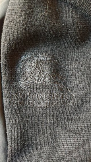 Chaqueta Burberry original.Talla L(6). Azul.