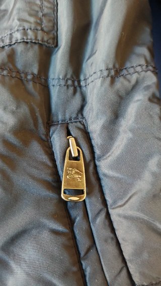 Chaqueta Burberry original.Talla L(6). Azul.