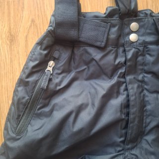 Pantalones de nieve para niño negros