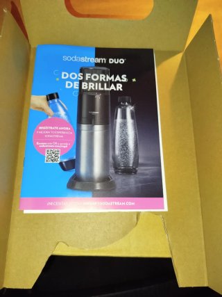 Máquina de agua con gas Sodastream Duo