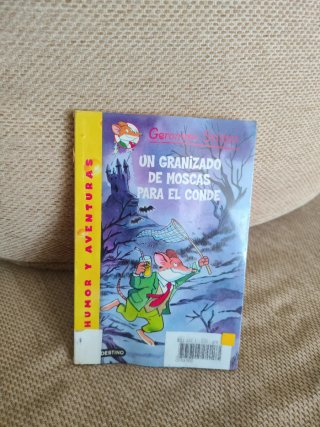 Lote 4 libros Gerónimo Stilton
