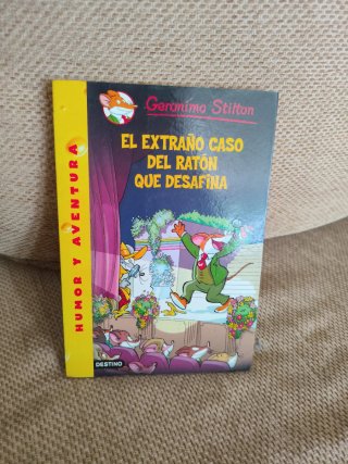 Lote 4 libros Gerónimo Stilton