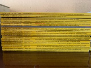 Lote revistas national geographic