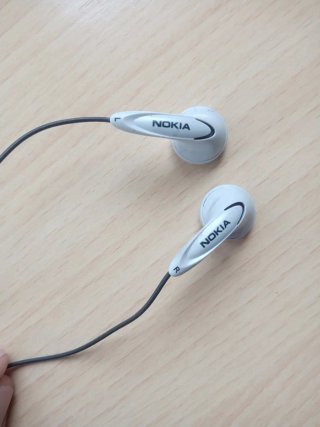 Manos Libres Estéreo Nokia auriculares blanco