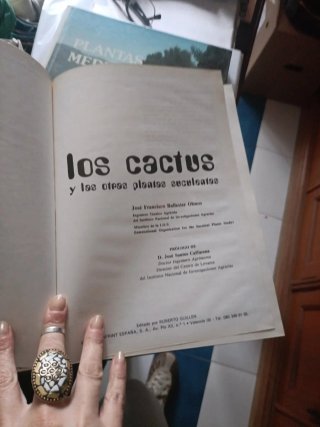 Libro los cactus y las otras plantas suculentas