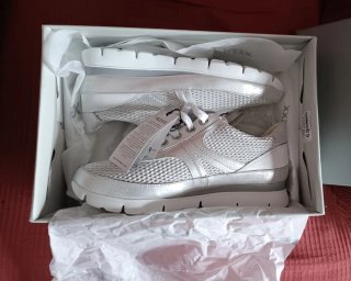 Zapatillas The Flexx plateadas