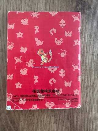 Pokemon Rojo Game Boy - Japonés