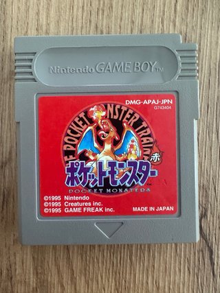 Pokemon Rojo Game Boy - Japonés