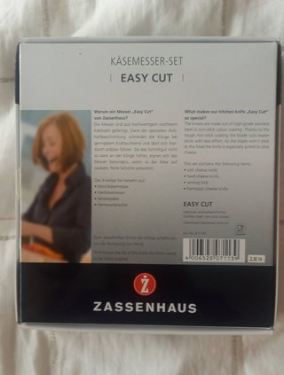 Set 4 coltelli da formaggio Zassenhaus Easy Cut