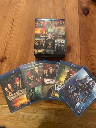 Colección 5 Películas Piratas del Caribe / Fast/