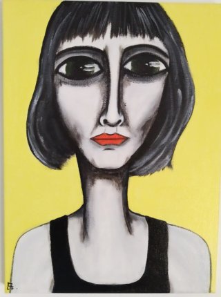 Cuadro lienzo o pintura.