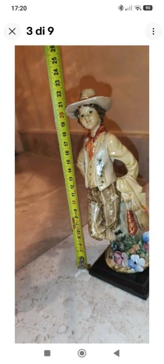 Scultura Capodimonte ragazzo