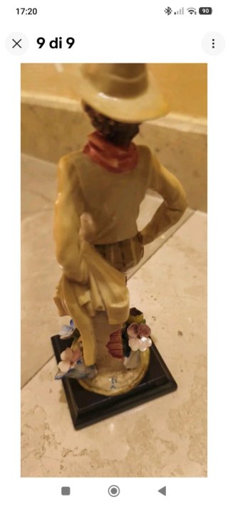 Scultura Capodimonte ragazzo