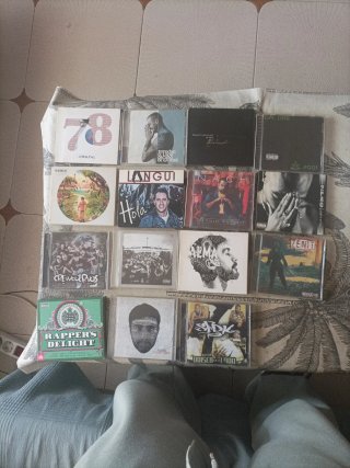Lote 15 CDs Rap Internacional