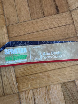 Medalla Spartan World Championship 2023 Abu Dhabi