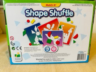 Juego The Learning Journey Shape Shuffle