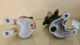 Conjunto 4 figuras perros cerámica Lladró y más