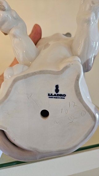 Conjunto 4 figuras perros cerámica Lladró y más