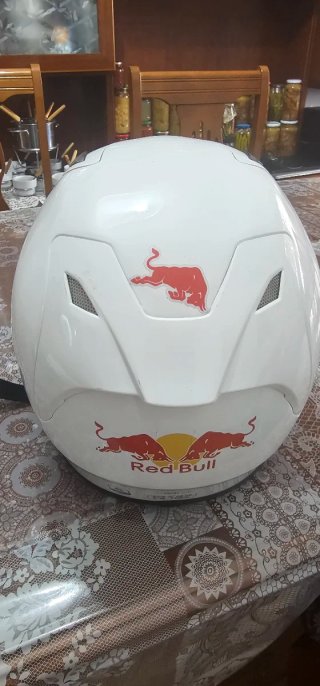 Casco de moto HJC blanco