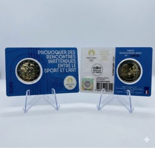 Francia 2022 Coincard París 2024