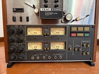 TEAC A-3340S Reel to Reel Vintage 4 Canales