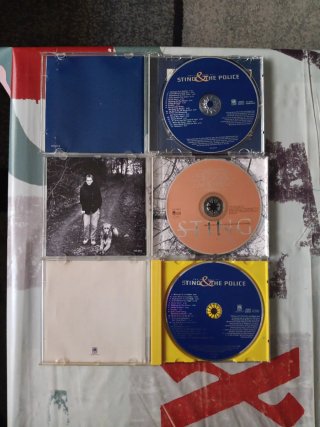 Lote 7 CDs The Police y Sting & The Police