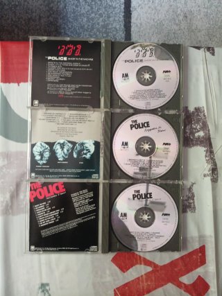 Lote 6 CDs The Police y Sting & The Police