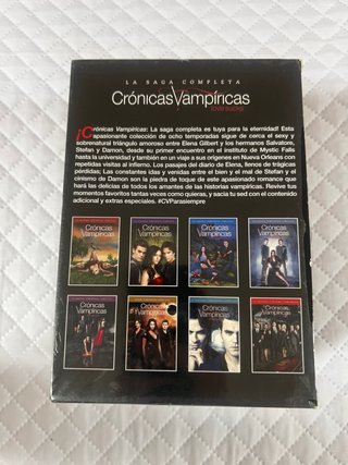 Crónicas Vampíricas - 8 Temporadas DVD SIN ABRIR