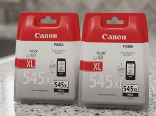 2 Cartuchos Tinta Canon PIXMA 545XL Negro