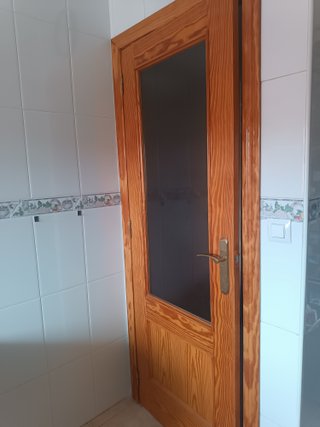 Lote de 3 Puertas de Madera Maciza Pino