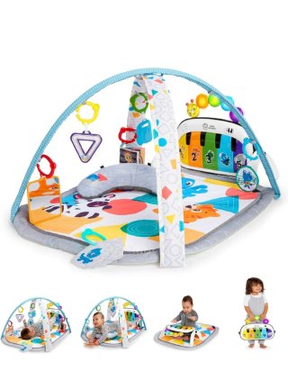 Gimnasio bebé piano y juguetes