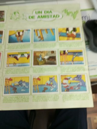 Album de Cromos Tom y Jerry Editorial Venlico