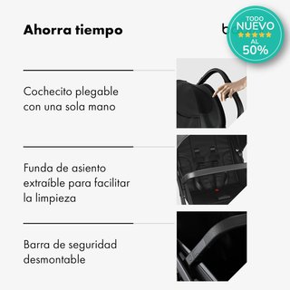 BABIFY Carrito Bebe Urban Ease hasta 4 Años 22 kg