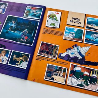 Álbum de cromos Tortugas Ninja Panini de 1993