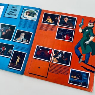 Álbum de cromos Tortugas Ninja Panini de 1993