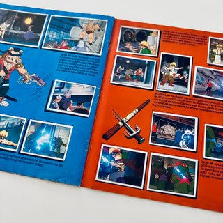 Álbum de cromos Tortugas Ninja Panini de 1993
