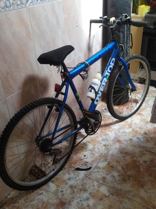 Bicicleta Montaña OVERTOP Azul