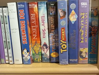 Lote VHS Disney Clásicos (Español)