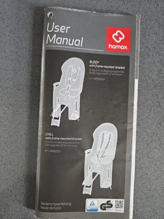 Silla bici niño Hamax