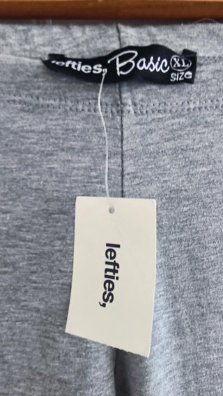Leggings largos algodón Lefties XL con etiquetas