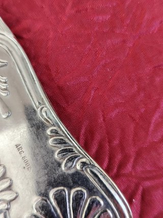 Posate da portata vintage argento A800 placcato