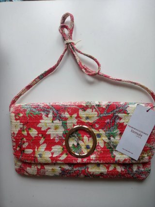 Bolso "formula"estampado floral
