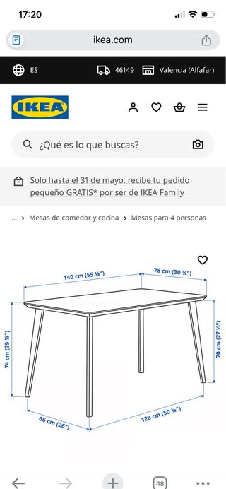 Mesa Comedor Madera Ikea Urge Mudanza