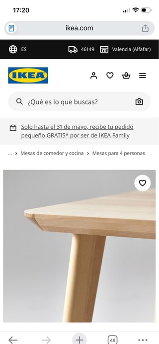 Mesa Comedor Madera Ikea Urge Mudanza