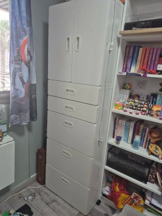 Mueble Ikea Cajones y Puertas Blanco