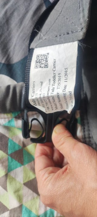 Mochila Tula Toddler Ergonómica