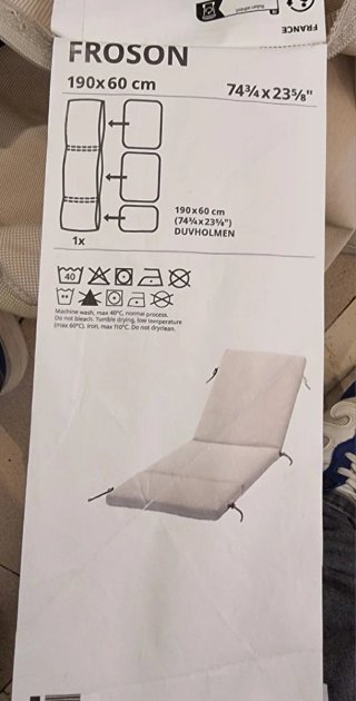 3 Fundas Hamaca Froson Ikea Beige
