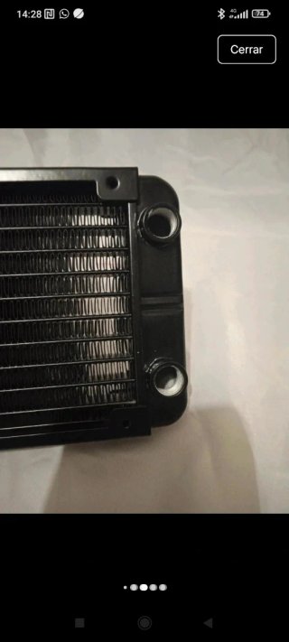 Radiador Refrigeración Líquida PC
